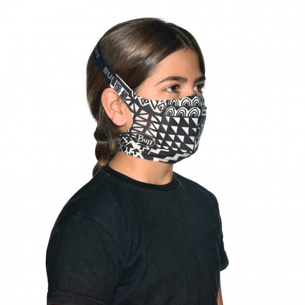 Buff Filter Mask Bawe Black - Junior - Image 2