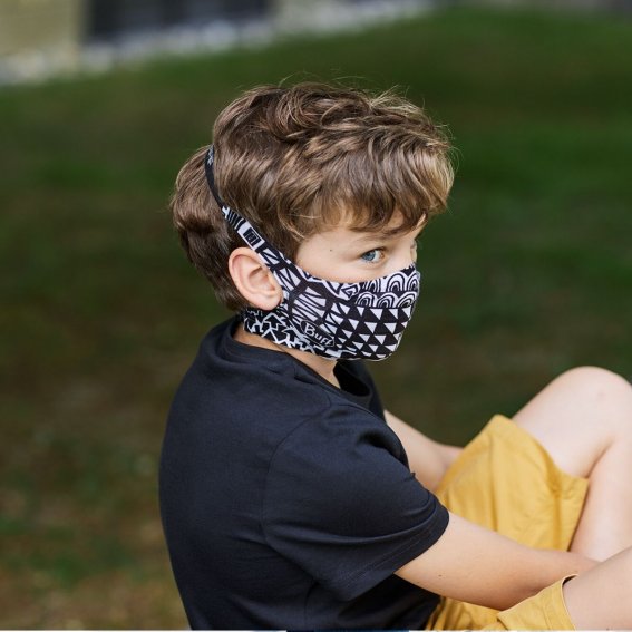 Buff Filter Mask Bawe Black - Junior - Image 5