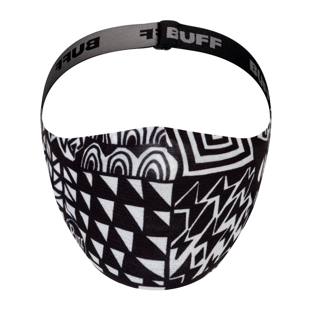 Buff Filter Mask Bawe Black - Junior