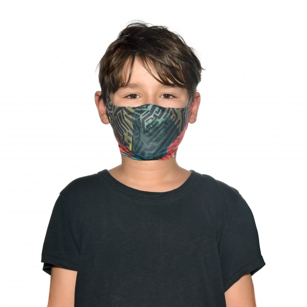 Buff Filter Mask Stony Green - Junior - Image 4
