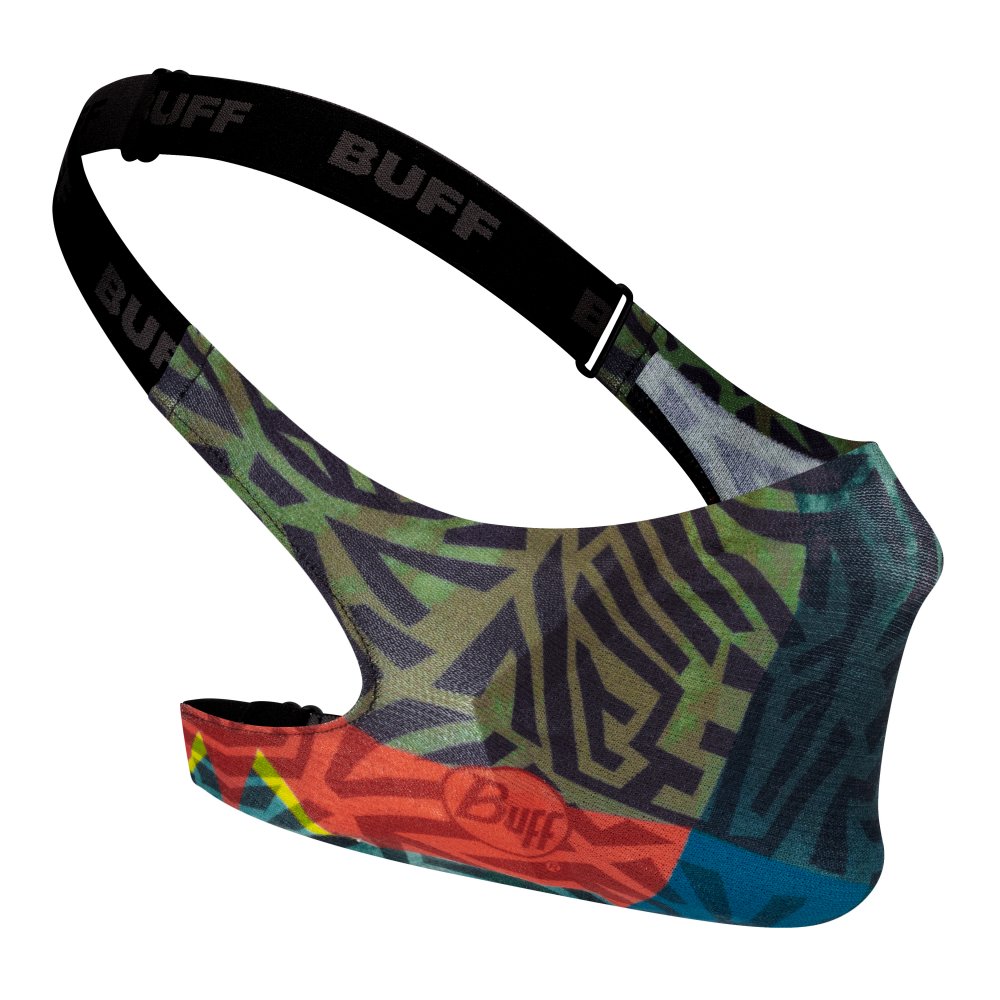 Buff Filter Mask Stony Green - Junior
