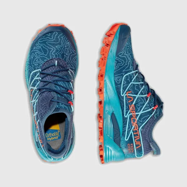 La Sportiva Mutant Women Storm Blue/Cherry Tomato - Image 3