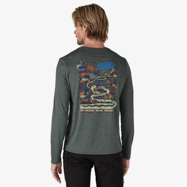 Patagonia Playera Capilene® Cool Daily Graphic Shirt - Lands Men - Image 3