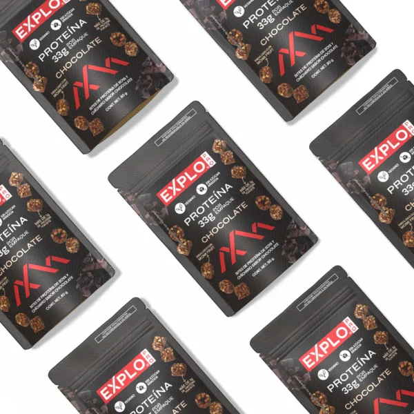 Explo Bites de Proteína de Soya y Chícharo Sabor Chocolate – 4ever Trail
