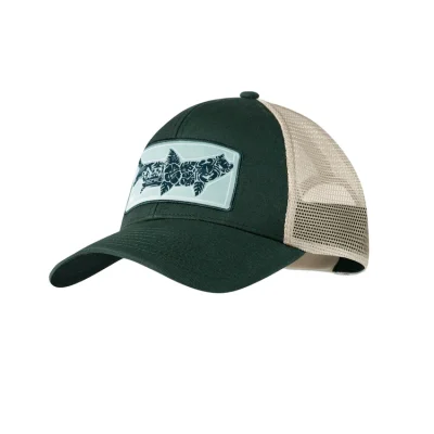 Buff Explore Trucker Cap Salt Green